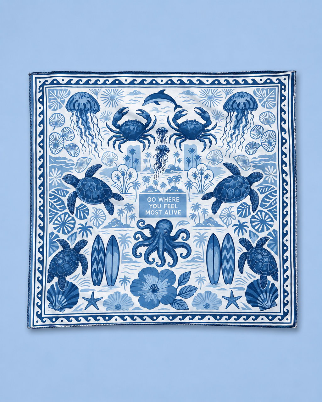 Ocean Life Bandana