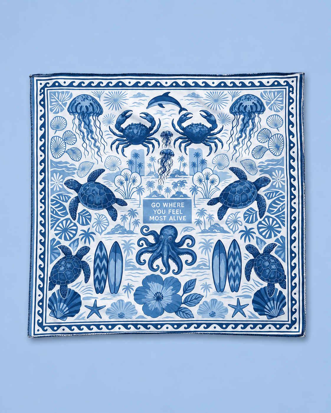 Ocean Life Bandana