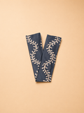Floral Navy Headband