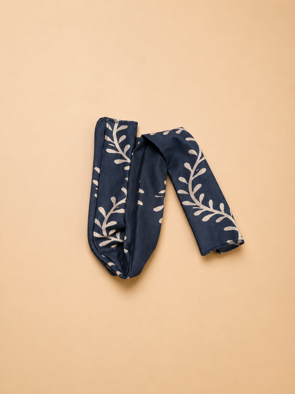 Floral Navy Headband