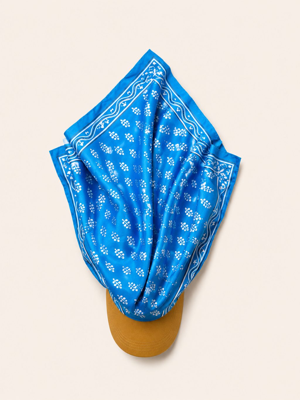 Brimdana Baby Blue- Mustard (Sandy Ocean Kapnda )