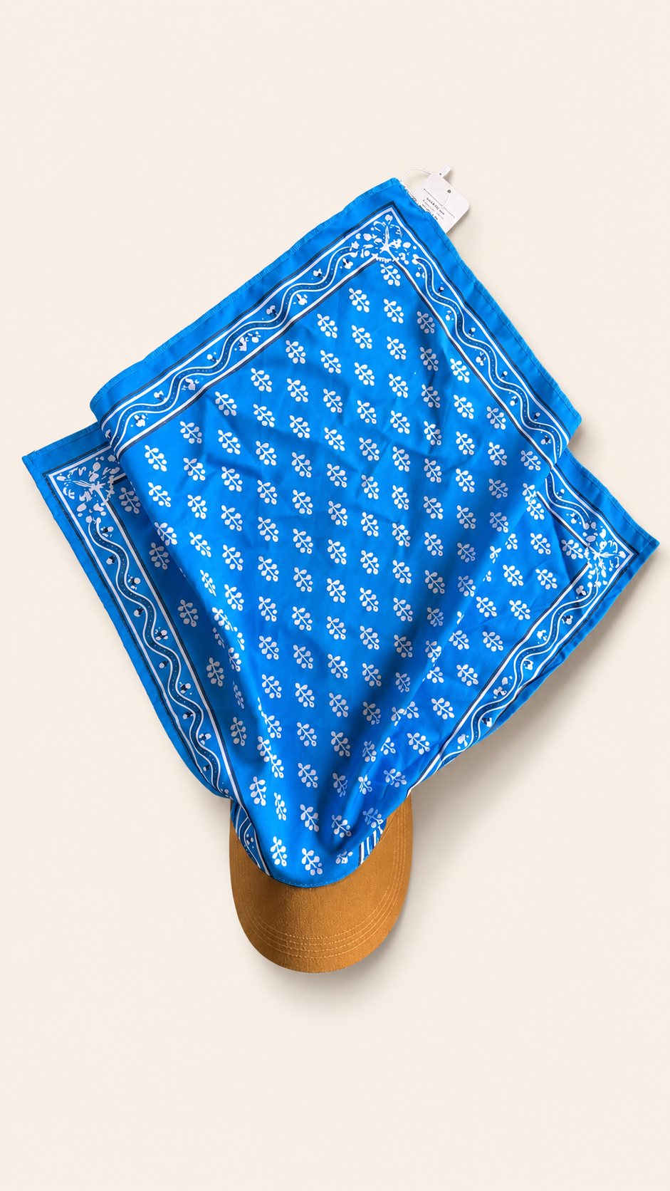 Brimdana Baby Blue- Mustard (Sandy Ocean Kapnda )