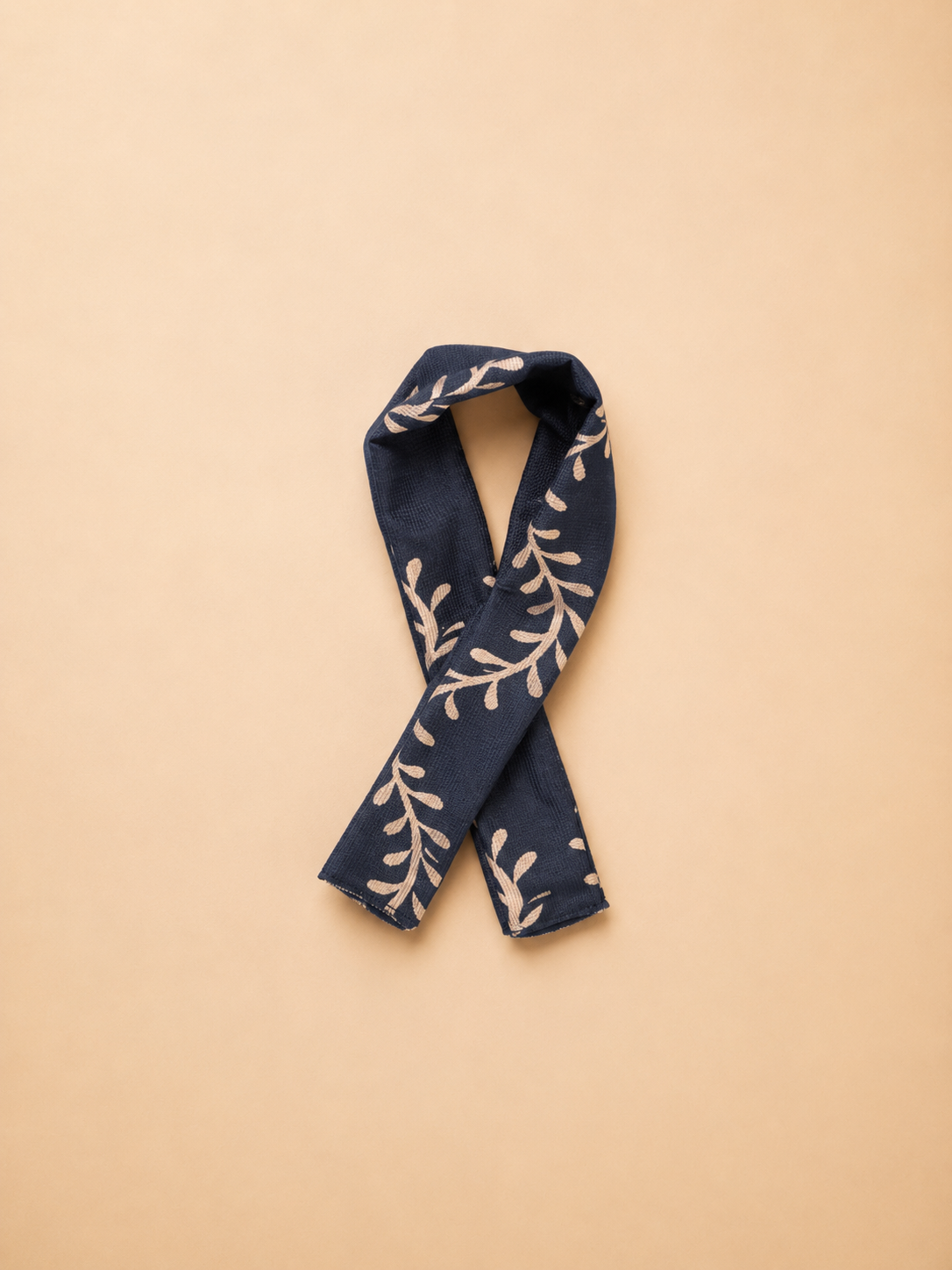 Floral Navy Headband