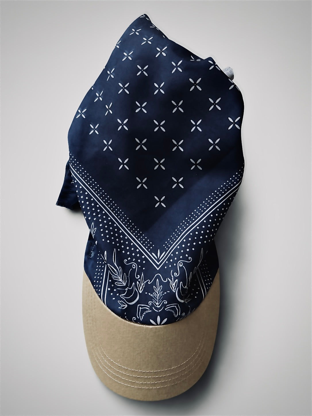 Brimdana Navy - Beige (Midnight Cross)