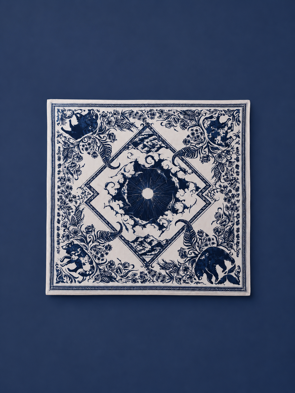 Vincent Gogh Sun bandana